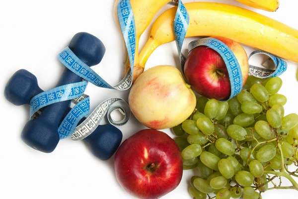 Правильное питание и физические занятия