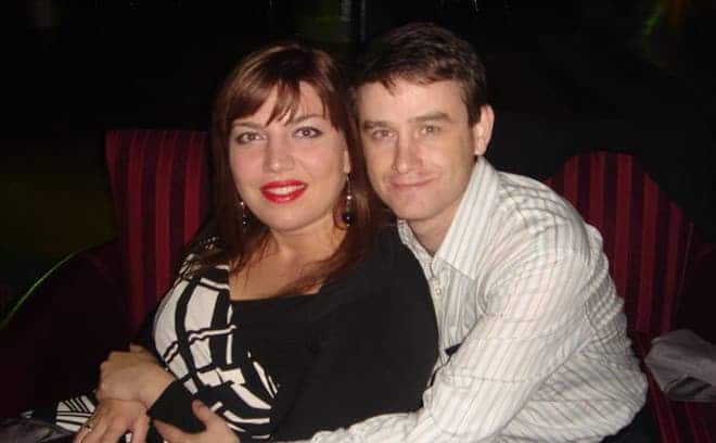 Екатерина Скулкина и ее муж Денис Васильев