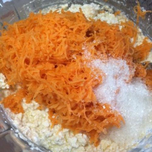Творожно морковный пирог пп. Диетический морковно-творожный пирог