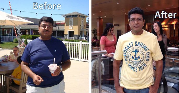 Sambasivam Lost 77 Pounds at Home