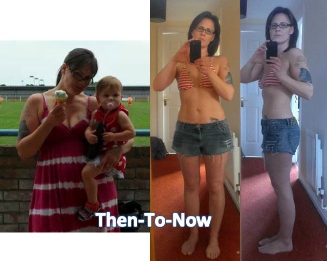 mom loses weight at home