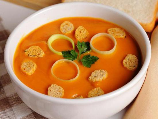 Суп из тыквы диетический рецепт