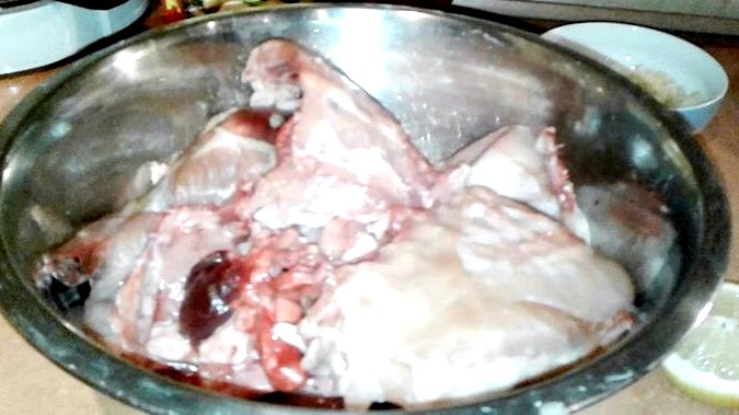 Как мариновать кролика для запекания в духовке дать возможность стечь лишней жидкости