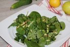 Диетический зелёный салат