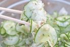 Азиатский салат из огурцов