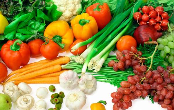 Продукты вегетарианской диеты