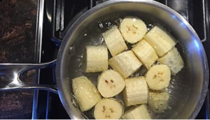 Как варить бананы в кожуре с корицей?