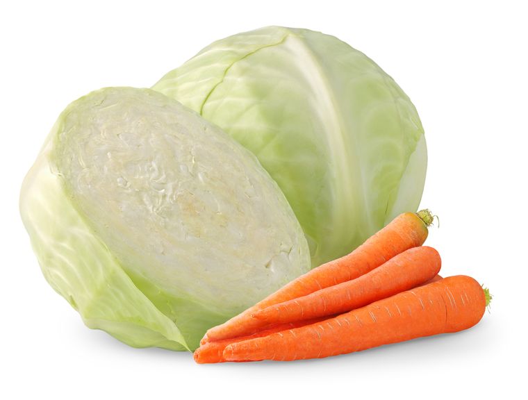 капуста и морковь