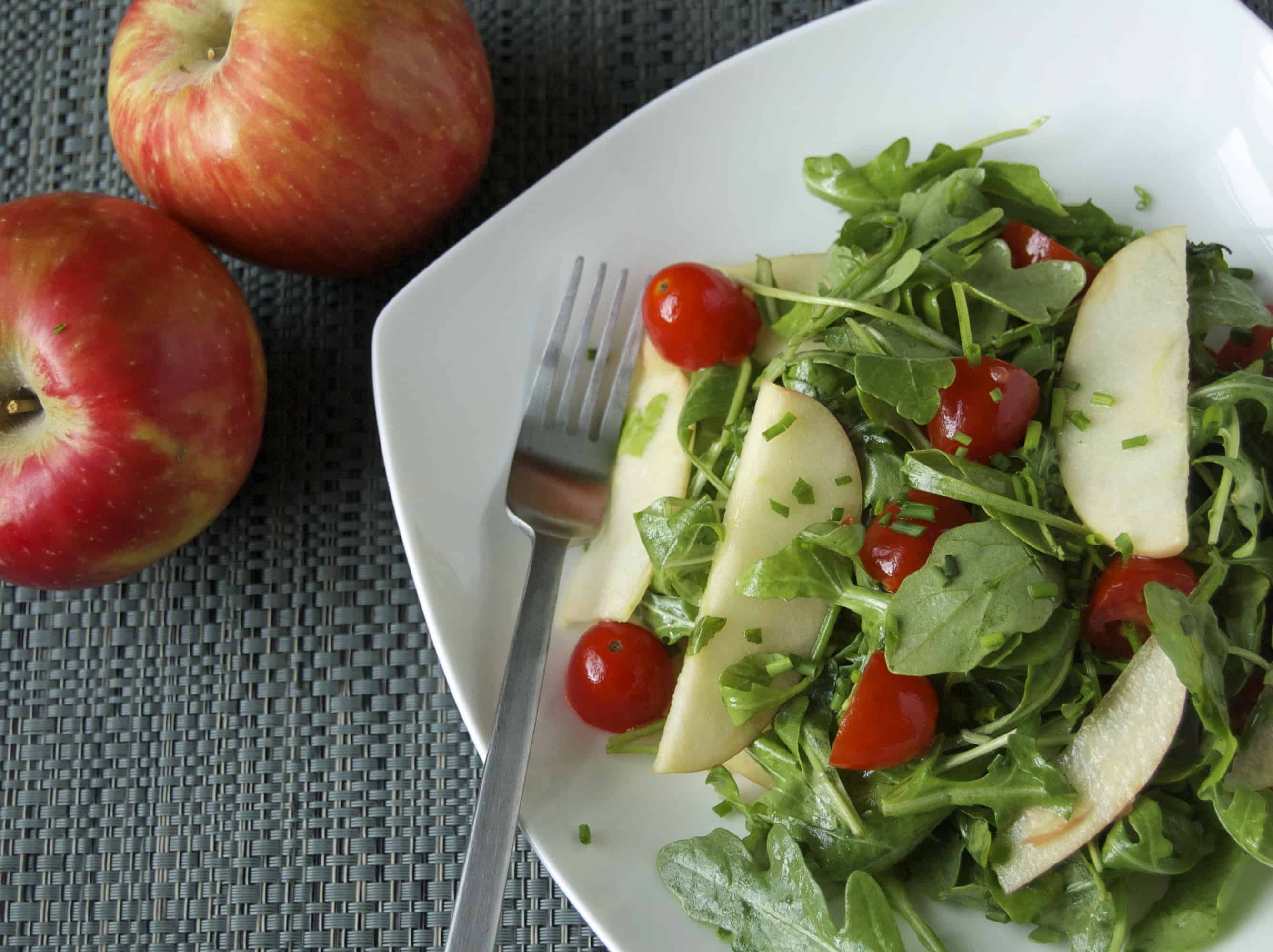 Яблочный салат для похудения