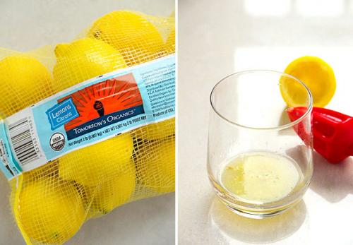 Рецепт воды с лимоном №2