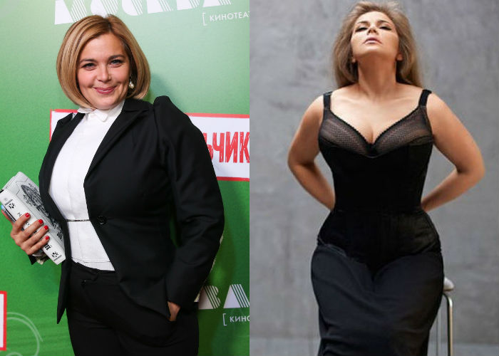 Известная русская актриса Ирина Пегова до и после похудения на 20 килограмм фото
