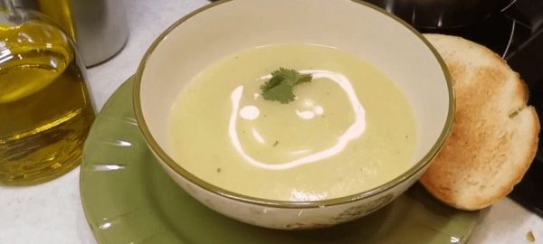 Крем-суп из кабачков и картошки
