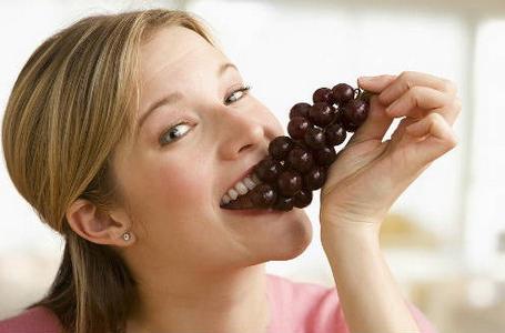 калории виноград