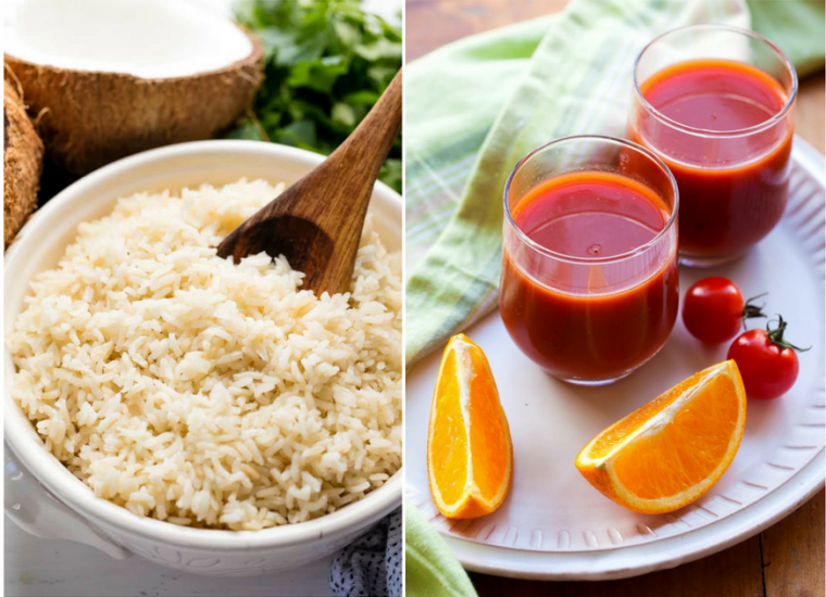 диета на томатном соке и рисе