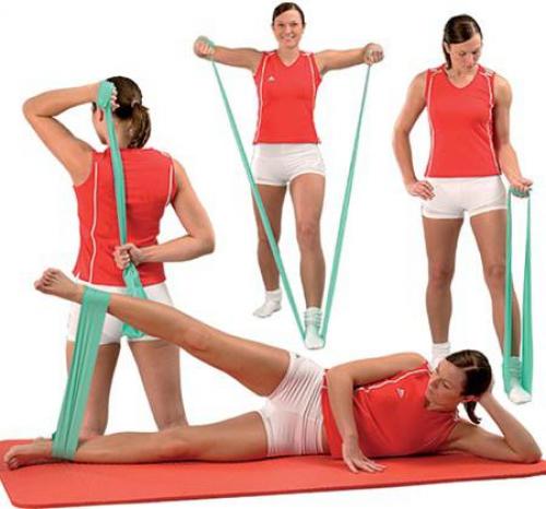 Упражнения с резиновой лентой для мужчин. Тренировка с резиновой лентой. Техника выполнения упражнений